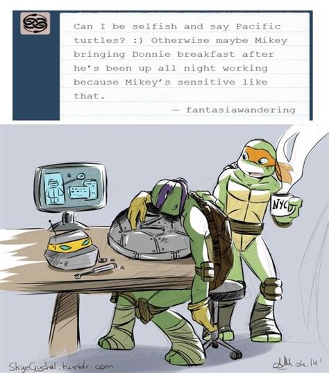 The lair was quiet, it was 3 in the morning. . Tmnt fanfiction donnie stabbed